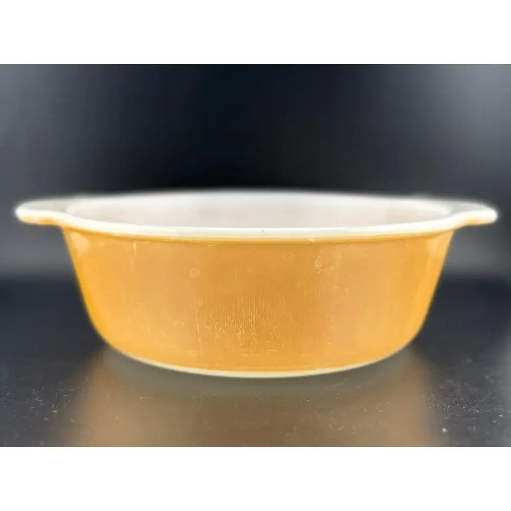 Anchor Hocking Peach Luster 1 Quart Casserole Dish